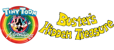 Tiny Toon Adventures: Buster's Hidden Treasure logo for Sega Mega Drive